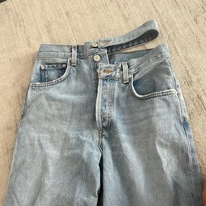 Agolde broken waistband jeans new without tags